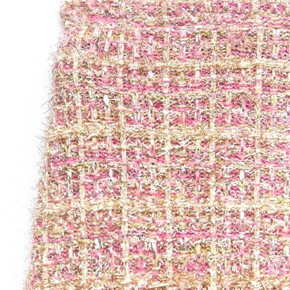 Structured Knit Midi Dress Pink - Picture 6 of 8